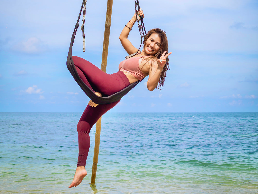 aerial yoga swing  Salty Water Yoga - Aerial Yoga, Yoga Teacher Training,  Yoga Online.